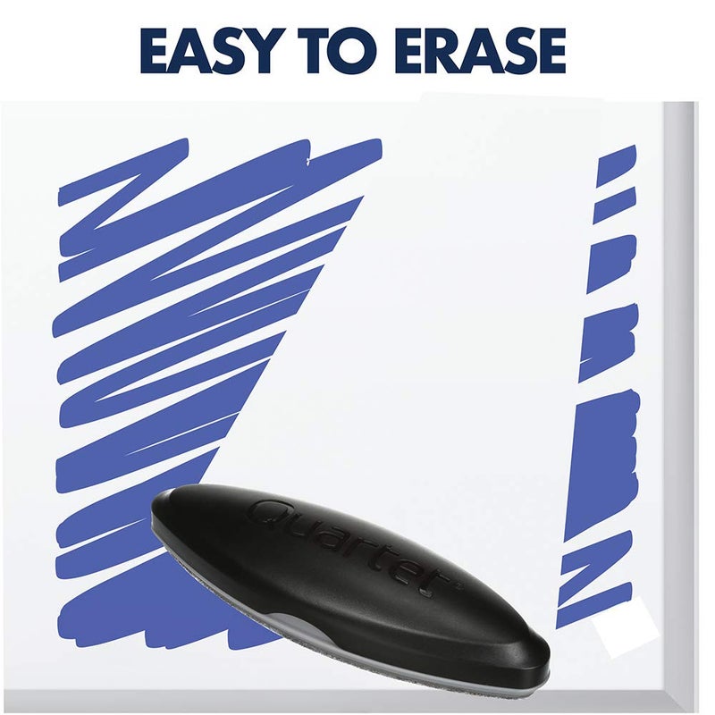 Quartet 2-in-1 Dry-Erase Marker Starter Kit, Chisel/Fine Tip, Assorted Colors, Eraser & Cleaner Included (79549A) - Image 3